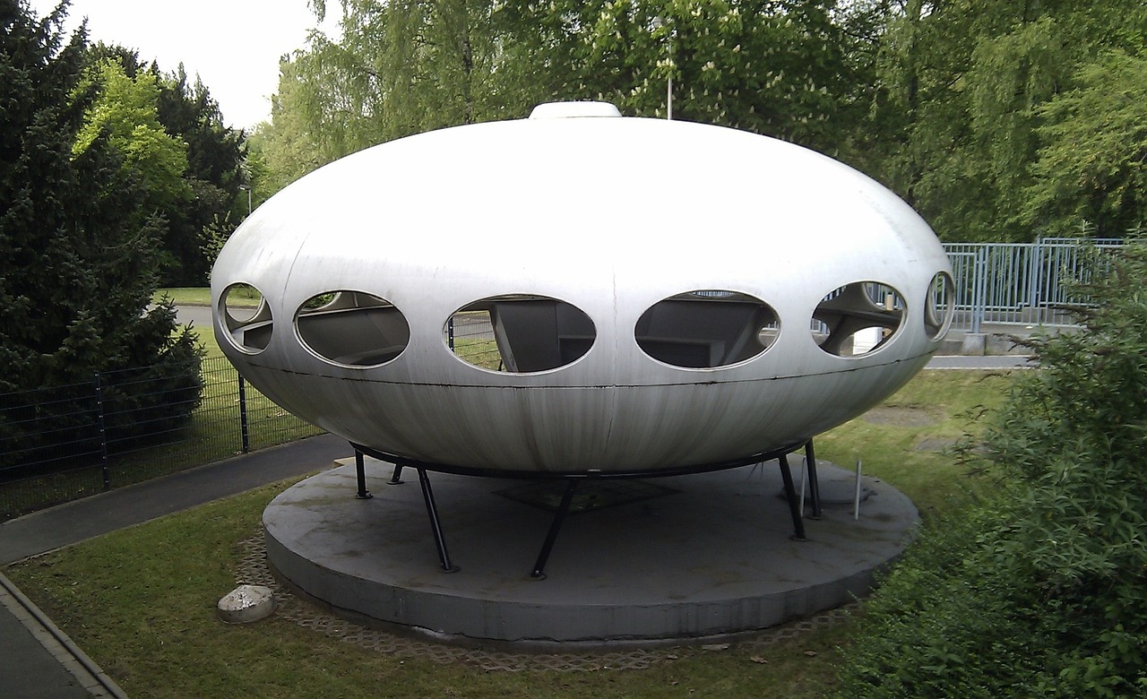 Futuristické bydlení inspirované UFO